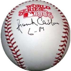   Cashen Signed Baseball   official 1986 World Series New York Mets pen