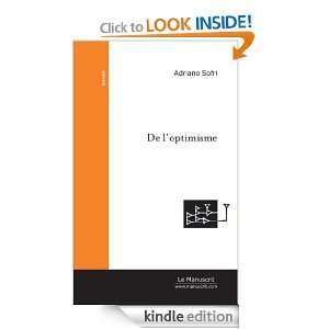 De loptimisme (Société / Actualité) (French Edition) Adriano 