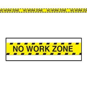  No Work Zone Party Tape Case Pack 120