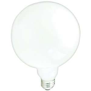  150 Watt White 120V Medium Base G40 Globe Bulb (150G40/W 