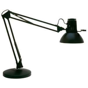  Dainolite REMIE II BK Modern 1 Light Table Lamp, Black 