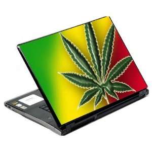 Weed Leaf Decorative Protector Skin Decal Sticker for 19 inch Notebook 