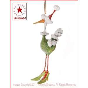2011 Patience Brewster Krinkles, Angela The Goose MINI ORNAMENT 