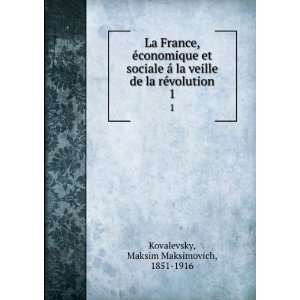  La France, Ã©conomique et sociale Ã¡ la veille de la 