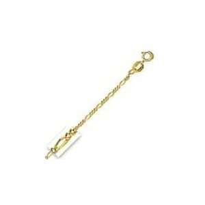 14k Yellow Gold 24 Inch X 1.3 mm Figaro Chain Necklace   O 