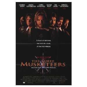  Three Musketeers Original Movie Poster, 27 x 40 (1993 