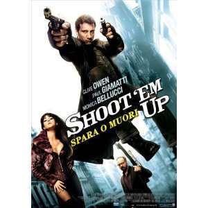  Shoot Em Up Poster Italian 27x40 Clive Owen Monica 