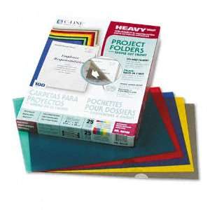  C Line  Project Folders, Jacket, Letter, Poly, Assorted 