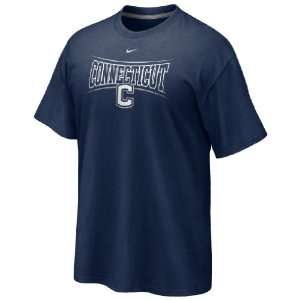  Nike UConn Huskies Midterm Short Sleeve T Shirt Sports 