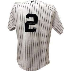  Derek Jeter Autographed Authentic Yankee Jersey w/ 3000th 