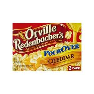 OOrville Redenbacher Pour Over Cheddar Popcorn 2pk   6 Unit Pack