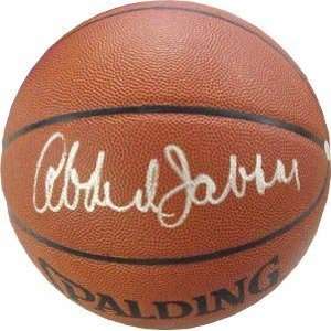  Kareem Abdul Jabbar Signed Indoor Outdoor Spalding 