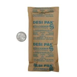  2 Desi Pak #200002886 3 x 6 Kraft Desiccant Packets 