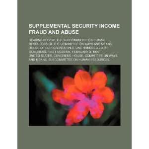  Supplemental security income fraud and abuse hearing 
