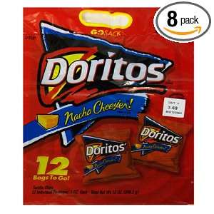Doritos Nacho Doritos, 12 Count Sacks Grocery & Gourmet Food
