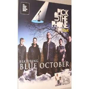  Blue October Poster   Concert Tour Flyer