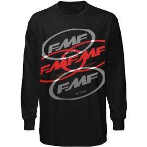  FMF Stacked Up Mens Long Sleeve Racewear Shirt   Black 