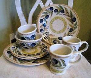 Tabletops Unltd Avignon Melmac/Plastic Plates/Mugs/Bowl  