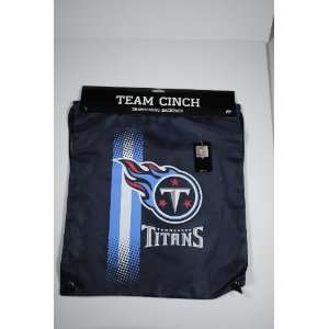  Tennessee Titans NFL Team Cinch Drawstring Backpack 