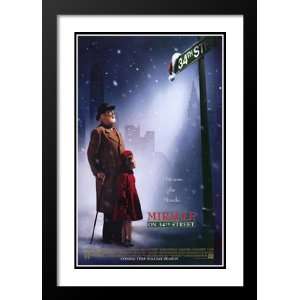  The Miracle on 34th Street 20x26 Framed and Double Matted 