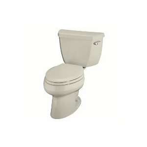  Kohler K 3505 Wellworth Pressure Lite Toilet, Almond