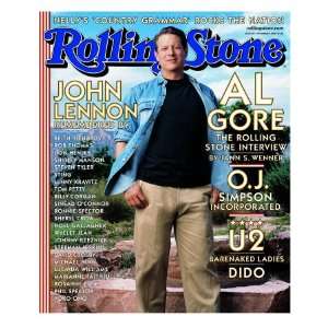  Al Gore, Rolling Stone no. 853, November 2000 Premium 