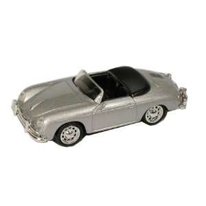  HO Die Cast Porsche 356B Speedster, Silver Toys & Games