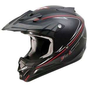  Fly Racing Youth Trophy Helmet   Youth Large/Matte Black 