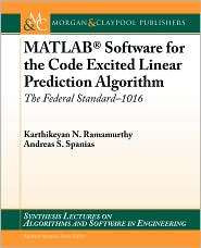 Matlab Software For The Code Excited Linear Prediction Algorithm 