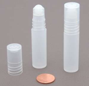 25 Wholesale Lip Gloss / PERFUME Roll On Bottles 5ml  