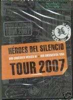 DVD HEROES DEL SILENCIO TOUR 2007 SEALED NEW LIVE  