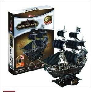 Shipping Free  pirates of the Caribbean3d DIY Paper Model 