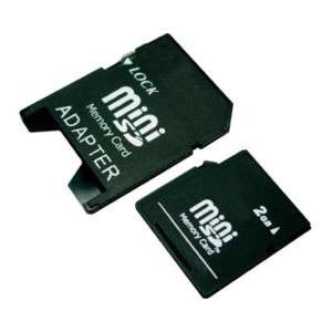 2GB SD Card + Card Adapter For Various Digital Devices  