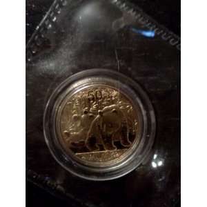  2010 Gold Panda 1/10 OZ Coin Uncirculated 
