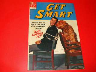 GET SMART #4 Dell comic 1967 TV Don Adams  