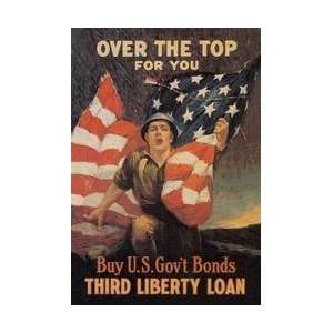  Over the Top for You   Third Liberty Loan 20x30 poster 