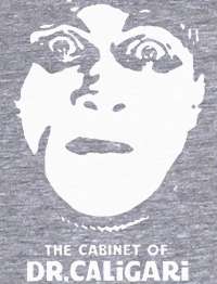   DR. CALIGARI American Apparel TR301 T Shirt 20s Zombie B Movie  