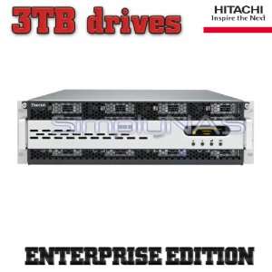 Thecus N16000V 18TB (6 x 3TB) 16 Bay 3U NAS Integrated with Hitachi 