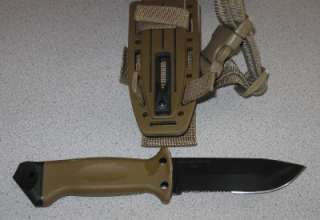 new gerber lmf ii infantry 22 01463 brown survival knife sheath