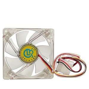  3x3 Inch Clear Case Fan w/LEDs Electronics
