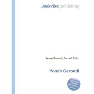  Yonah Gerondi Ronald Cohn Jesse Russell Books