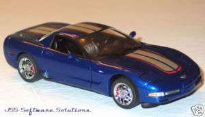   Mint # L.E. 2004 Commemorative Corvette ZO6 B11D009 in 124 scale