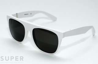 RetroSuperFuture Super Sunglasses Flat Top White 035   $126 Retail