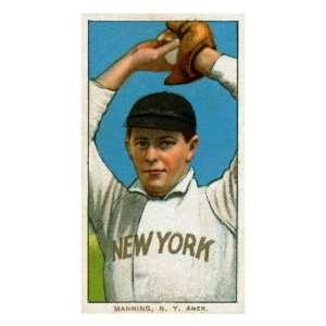  New York City, NY, New York Highlanders, Rube Manning 