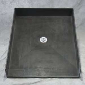  Tile Redi 4438CBF PVC Black 4438 38 x 44 Shower Pan with 