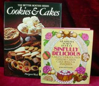 COOKIES Pastries CAKES COOKBOOKS, RECIPES HB Books  