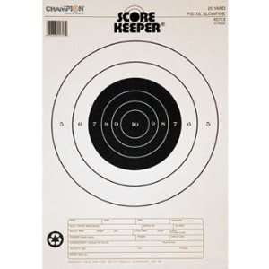   Targets, 25 Yd. Pistol Slowfire   100 Pk   45743