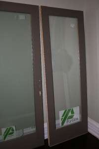 Ply Gem Exterior French Swing Patio 1Lite (HP Glass) Wood Door 28 3/8 