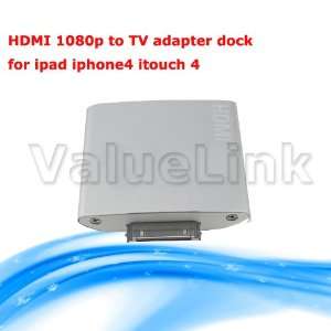   to Tv Adapter Dock for Ipad / Iphone 4 / Ipod Touch 4 