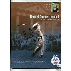  Annika Sorenstam Signed Autograph PGA Colonial Guid GAI 